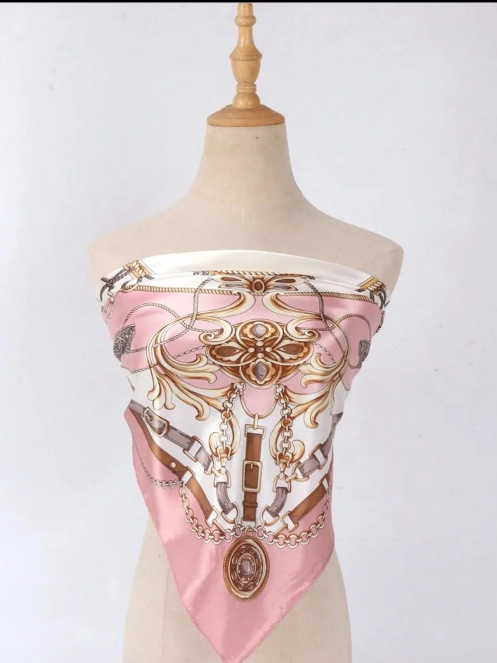 Monaco Equestrian Silk Scarf